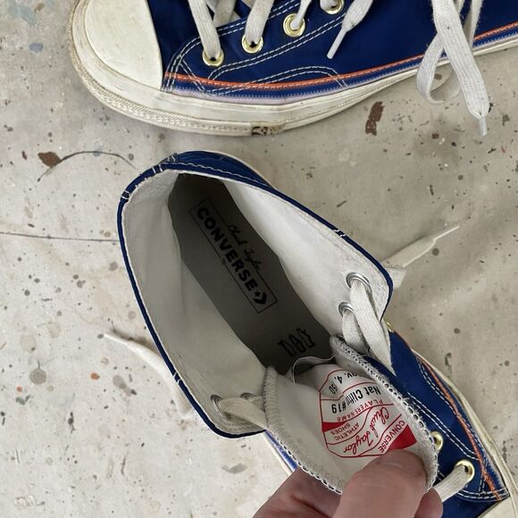 Converse 70 Satin High Tops Nat Clifton Converse All Stars Sneakers Men’s 9 - Picture 5 of 7